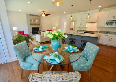 staged home dinning room